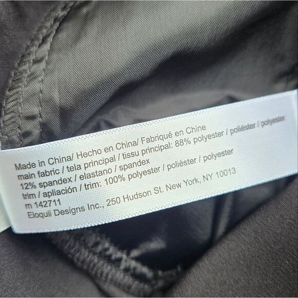 Eloquii Super Wide Leg Dress pants Tie At Waist. Very High Waist Size Womens 14 - Picture 10 of 12